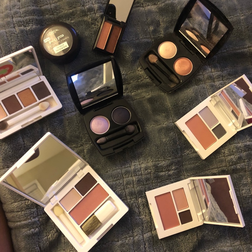 Various brand name eyeshadow
